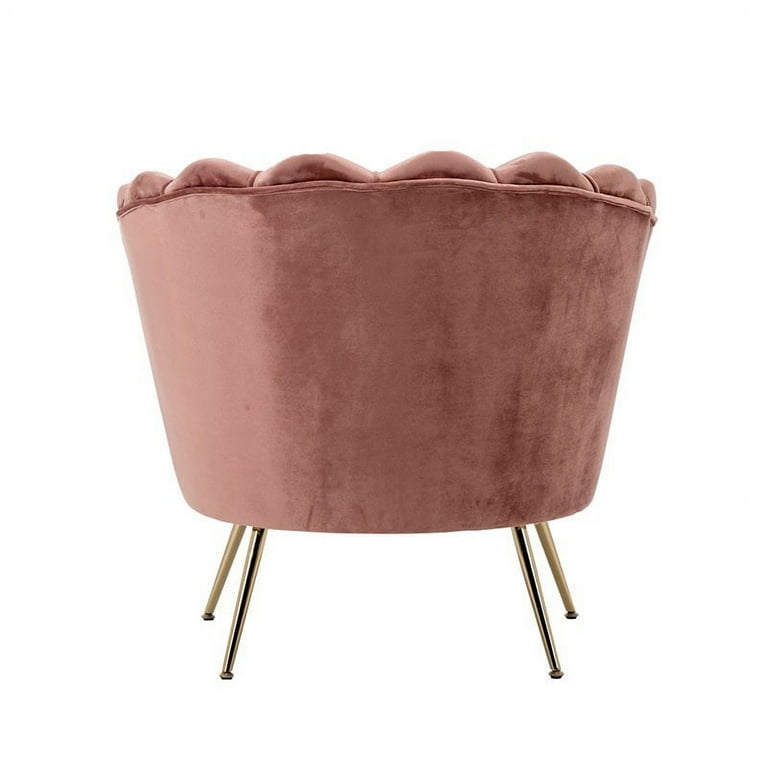 Pink oyster shell chair sale