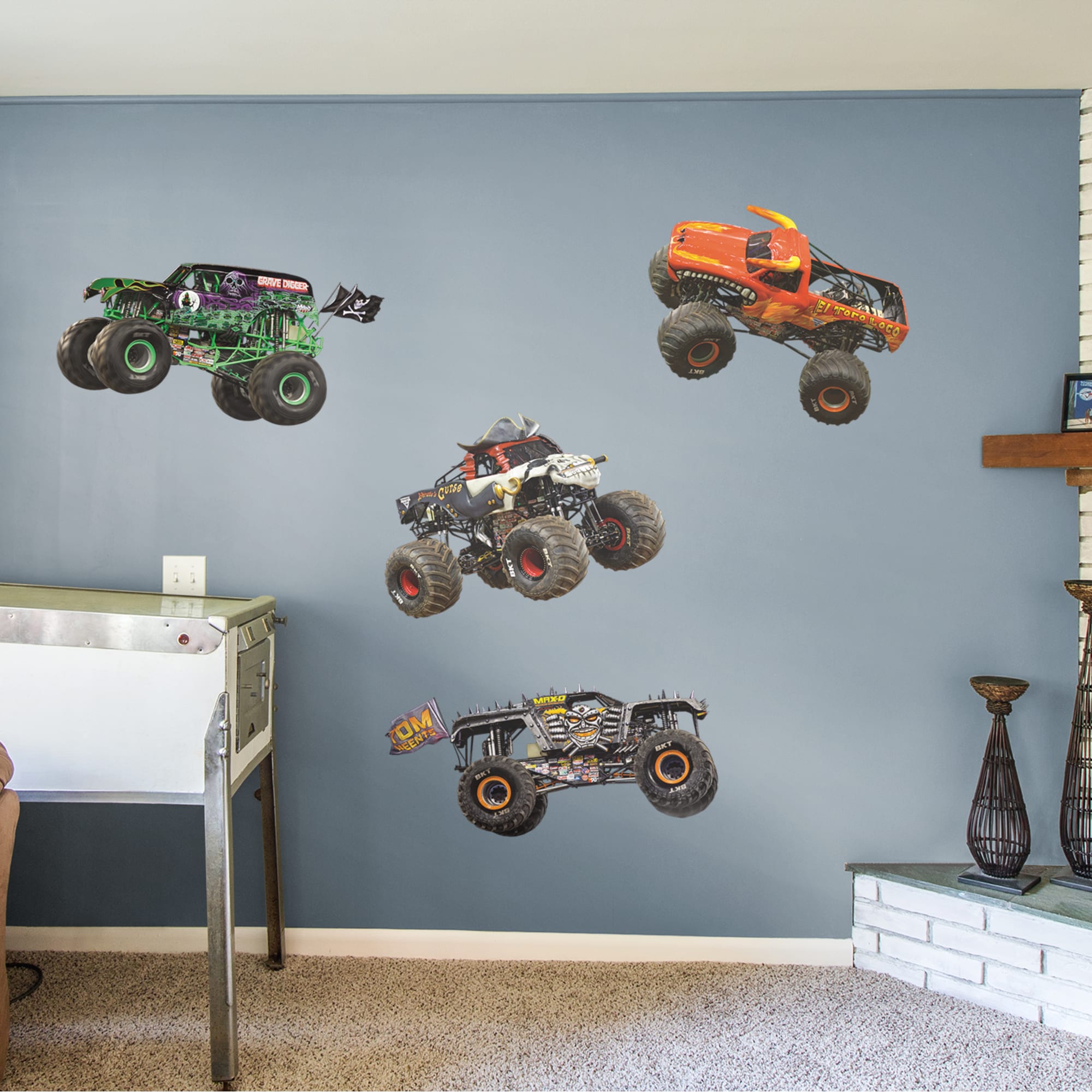Fathead Monster Jam Collection XLarge Officially Licensed Monster