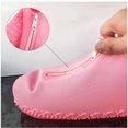 thumbnail image 4 of Waterproof shoe covers with zipper - Large - Pink, 4 of 4
