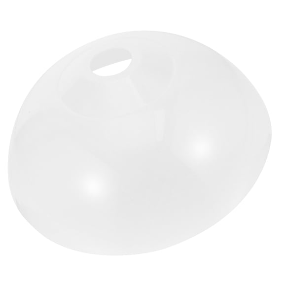 COMPUKAS Ceiling Light Cover Lampshade Acrylic White 1Pcs Modern Look For Bedroom