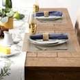thumbnail image 4 of Design Imports CAMZ13715 DII Champagne PVC Doubleframe Placemat 6 Piece, 4 of 4