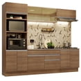 thumbnail image 1 of Cocina Integral 270cm Glamy Madesa 10 Marrón, 1 of 9