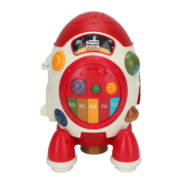 Juguete de Cohete Musical Electrónico Juguete de Cohete Musical Espacial de 19 Teclas de Música para Educación Temprana para Niños ANGGREK Otros