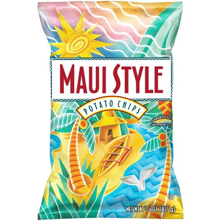 Maui Style Potato Chips 2.75 Ounce Plastic Bag