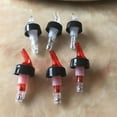 thumbnail image 7 of 6 Pack Measured Alcohol and Liquor Pourer with Black Collar Automatic Liquor Pour Spout Auto-Measure Bottle Pourer, 7 of 7