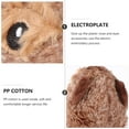 thumbnail image 3 of Soimiss Durable Brown Plush Pet Molar Toy with Whistle for Interactive Dog Play  Perfect for Teeth Cleaning, 3 of 3