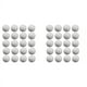 thumbnail image 1 of 40 Piezas Pelotas de Práctica de Golf de Aire, Pelota de Espuma, Entrenamiento de Golf En Interiores Y Exteriores, para Patio Trasero Alfombrilla de Golpe, Blanco, 1 of 2
