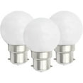 thumbnail image 1 of 6Pcs B22 LED Bulb 3W Golf Ball Bulbs B22 Bayonet Small Globe Light Bulb Incandescent Dimmable-Yvan, 1 of 4