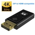thumbnail image 3 of Wmool Display Port DP Male To HDMI Female Adapter Converter For 4K HD 1080P B1X0, 3 of 8