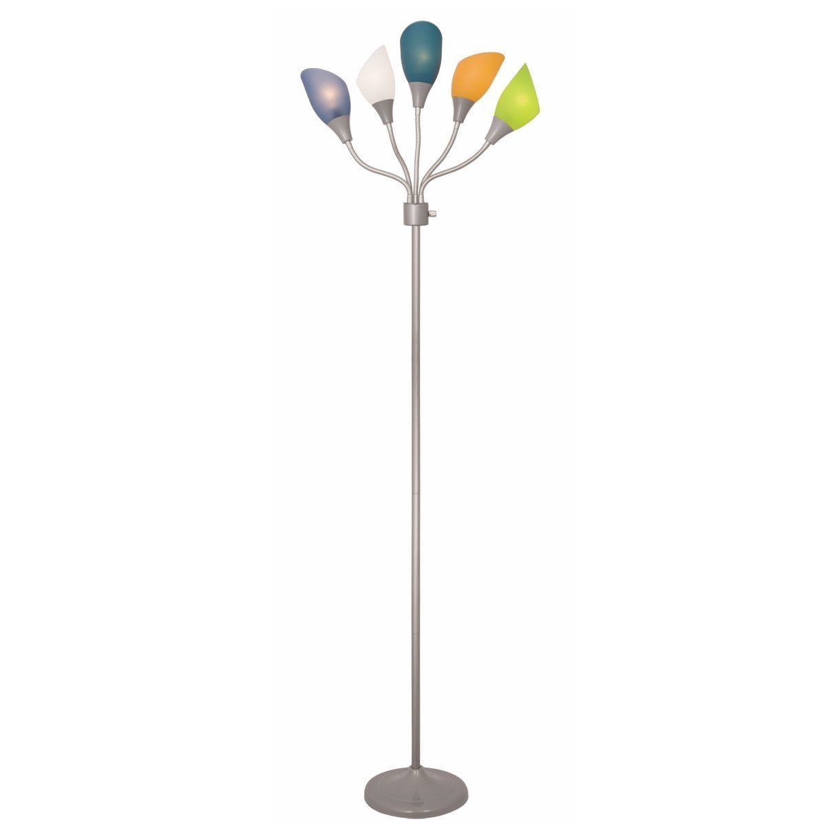Light Accents Medusa Grey Floor Lamp With Multicolor Acrylic Shades Light Accents Medusa Grey Floor Lamp With Multicolor Acrylic Shades Com
