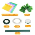 thumbnail image 3 of Uxcell 5 colores de papel crepé para hacer flores 8.2ft x 10 in para decoraciones de fiesta, 3 of 7