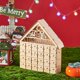 thumbnail image 1 of Xihbxyly Calendario Navideño de Madera con Cuenta Regresiva, Luces Led, Diseño de Adviento de 24 Días, Adorno para El Hogar, Ambiente Festivo, Fácil de Instalar, Material Ecológico, Tamaño 28 X 22 Cm, 1 of 3