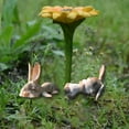 thumbnail image 3 of Electronicheart Resin Animal Shape Table Decor Cute Replacement Simulation Home Bedroom Office Easter Ornament Decoration Gift Type 1 Type 8, 3 of 6