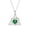 typeE, variant on Classic Celtics Trinitys Knot Heart Shaped Colored Gemstone Pendant Necklace Silver Plated Multi Tone Chain Women Jewelry For Daily Dating Party Birthday Holiday Gift Accessory