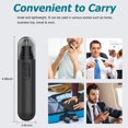 thumbnail image 3 of CHOK Nose Hair Trimmer  Professional Painless Nose Ear Eyebrow Facial Hair Trimmer for Men Women  Multifunctional Design Nose Hair Trimmer with Washable Removable Cutter Head  Safe and Ef, 3 of 10