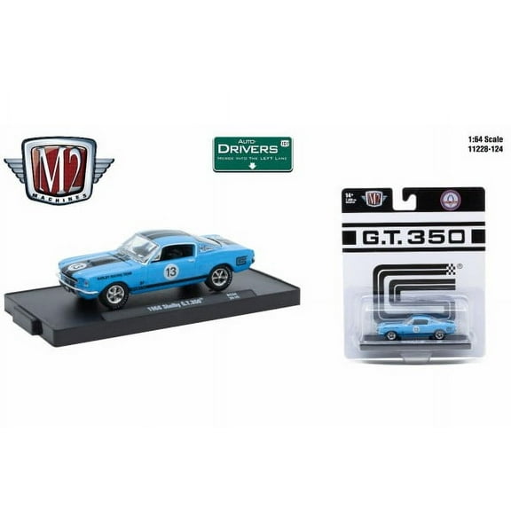 M2 Machines Auto-Drivers 1:64 R124 1966 Shelby Gt 350