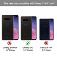 thumbnail image 2 of Mignova Premium Leather Folio Magnetic Wallet Protection Card Slot Holder Removable Back Shell Carrying Cover for Samsung Galaxy S10 Red, 2 of 7
