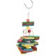 thumbnail image 2 of Juguete De Loro Colgante No Tóxico, Conveniente Juguete De Loro A Prueba De Humedad, Masticar Para Desmontar El Descanso Del Juego ANGGREK Parrot Toy, 2 of 8