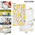 thumbnail image 3 of Dreamtimes 2 Piece Lemon Hand Towels for Bath Decorative, Pure Cotton Guest Towels Fingertip Towels for Bathroom Spa Gym,16 x 28 inch, 3 of 7