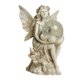 thumbnail image 5 of Lámpara solar Estatua de hadas Garden Figurina Luces Light Lights, escultura de figuras de hadas, adorno luminoso para la punta de flores hogar Marrón, 5 of 9