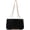 Black, variant on Velvet Evening Bag for Women Satin Fabric Y2k Shiny Shoulder Clutch Bag Envelope Formal Party Crossbody Purse