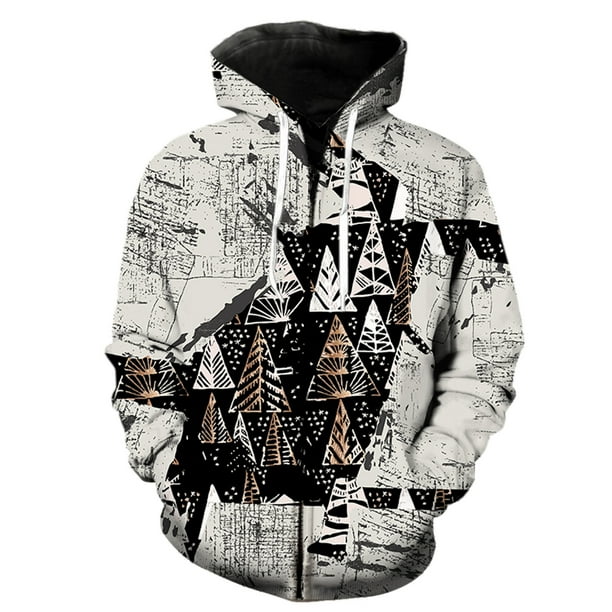 Sudadera con capucha y cremallera de manga larga para hombre con estampado de arte escénico, gran oferta 2024, chaquetas con capucha, informales, divertidas, con estampado 3D, de gran tamaño y geniale