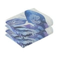 thumbnail image 2 of Cotton Towel Two-Piece 16x28 Inch One Sizex2 Face Towel Set Towel Set Cotton Hand Bath Towel Bathroom Beach Pretty Blue Cool Tiger, 2 of 8