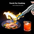 Kitchen Torch Lighter Butane Refillable Lighter Toast, Marshmallows