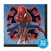 Marvel Spider-Man Paper Beverage Napkins, 5in, 32ct