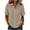 Khaki, variant on XuJwPNcy Button Down Shirts for Women Short Sleeve Thin Fashion Tops Loose Collar T Shirts Summer Casual Breathable Clothes
