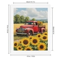 thumbnail image 2 of Paint By Numbers Kit for Adults Beginner - DIY Vintage Truck Sunflowers Field Summer Canvas Painting Kits for Adults, Frameless Paint By Number for Adults for Home Wall Decor 16x20 Inch, 2 of 7