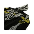 thumbnail image 2 of Rhinestone Graphic Hoodie with Head Cover,Oversized Aesthetic Skeleton Skull Jacket Streetwear Full Zipup Hoodie Y2k Harajuku, 2 of 3