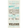 thumbnail image 2 of Marrott, Stephanie 13x24 Gold Ornate Wood Framed with Double Matting Museum Art Print Titled - Kitchen Rules I, 2 of 4