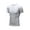 White, variant on Men's Solid Color Short Sleeve Rash Guard Shirts UPF 50+ Swim Shirt SPF Quick Dry Fishing White XL