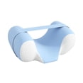 thumbnail image 2 of Almohada ergonómica para dormir en posición vertical, fabricada en espuma viscoelástica, Azul, 2 of 9