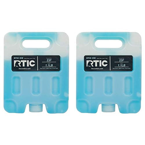 RTIC Ice Pack Refreezable and Reusable Cooler Ice Pack with Break-Resistant Design, X-Large (2 Pack)