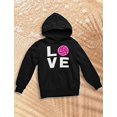 thumbnail image 2 of Tstars Womens Volleyball Hoodie - Love Volleyball Sweatshirt - Gift for Volleyball Lovers - Indoor & Beach Game Fan Apparel - Sport Enthusiast Birthday or Christmas Present, 2 of 7