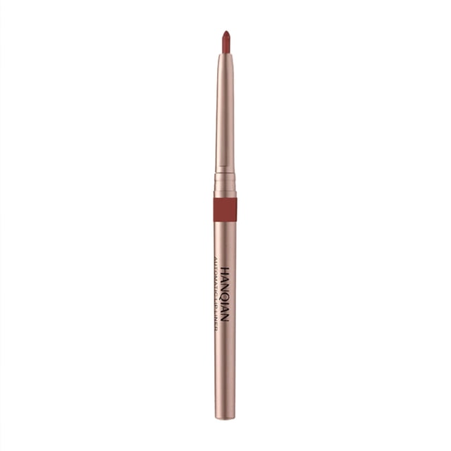 Rouges à Lèvres pour Femmes, Crayon Contour des Lèvres Automatique Rotatif, Petit Lot, Stylo Rouge à Lèvres Imperméable, Longue Tenue, Mat, Féminin, Crayon à Lèvres à Ligne Crochet, Maquillage