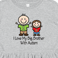thumbnail image 4 of Inktastic I Love My Brother with Autism Girls Toddler Dress, 4 of 5