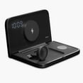 thumbnail image 5 of iHome Travel Clock Includes Wireless Chargers for iPhone, AirPods, and Apple Watch (iWW7), 5 of 5