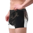thumbnail image 2 of Naloa Black And White Boston Terrier Mens Underwear - Boxers for Men, Mens Boxer Briefs, Classic Briefs for Men-Small, 2 of 5