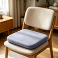 thumbnail image 6 of Ergonomic Memory Foam Seat Cushion, High Resilience Memory Foam Seats Provide Softness and Support for Office Chair, Breathable Cushion for Car Home Dining,13.4x9.4x1.4 Inch, 6 of 7