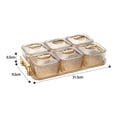 thumbnail image 4 of Maoww Assiette de Dessert avec 6 Compartiments, 4 of 9