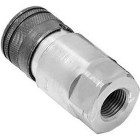Buyers Products B919741 Flush-Face Coupler with 0.75 in. NPT Port Female Coupler