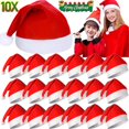 thumbnail image 2 of Gorros de Navidad para niños y adultos, gorro de tela no tejida de Papá Noel, gorro de Feliz Navidad, fiesta de año nuevo, decoración de Festival, regalo, 2 of 4