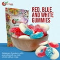 thumbnail image 3 of NY SPICE SHOP Red, White, and Blue Gummy Rings - 3 Pound - Red, White, and Blue Candy - 4th of July Candy - Patriotic Candy - Memorial Day Candy, 3 of 7