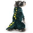 thumbnail image 3 of Sweet Pet Garden Dinosaur Costume - Pet Clothes for Dogs and Cats - Dog and Cat Apparel - Christmas Dog Outfit for Parties - Cosplay Hoodie for Gifts - Small, Medium, and Large Dog Warm Clothes, 3 of 7
