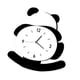 thumbnail image 2 of Reloj de escritorio, escultura decorativa, creativo, silencioso, adorno fácil de leer, estatua de mesa para mesita de noche, dormitorio, decoración pa, 2 of 9