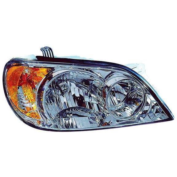 KAI New CAPA Certified Standard Replacement Passenger Side Headlight Assembly, Fits 2002-2005 Kia Sedona