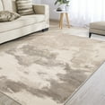 thumbnail image 5 of BNM Eclectic Multi-Tone Abstract Indoor Rug, 8' x 10', Grey, 5 of 6